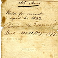 John Price Deed Fragment 1842