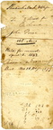 John Price Deed Fragment 1842