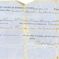 JW Martin Receipts 1861-79