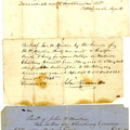 JW Martin Receipts1 1850s